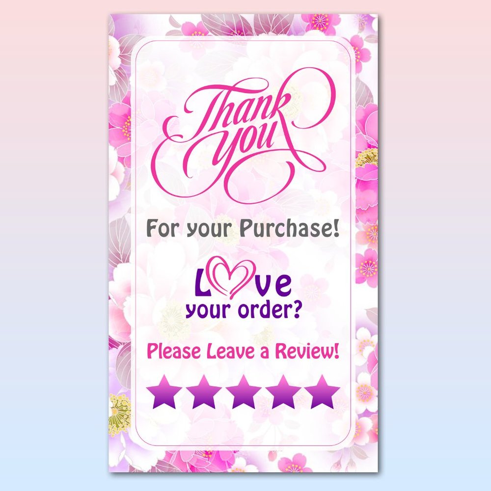 60 Thank You Cards & 60 Personalized Stick… - Picture 3 of 5